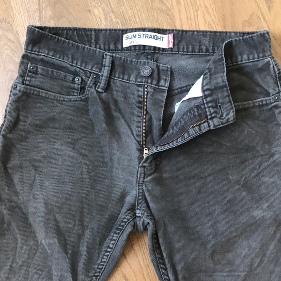 Levi's 514 Slim Straight Corduroy Pants - Picture 2 of 5